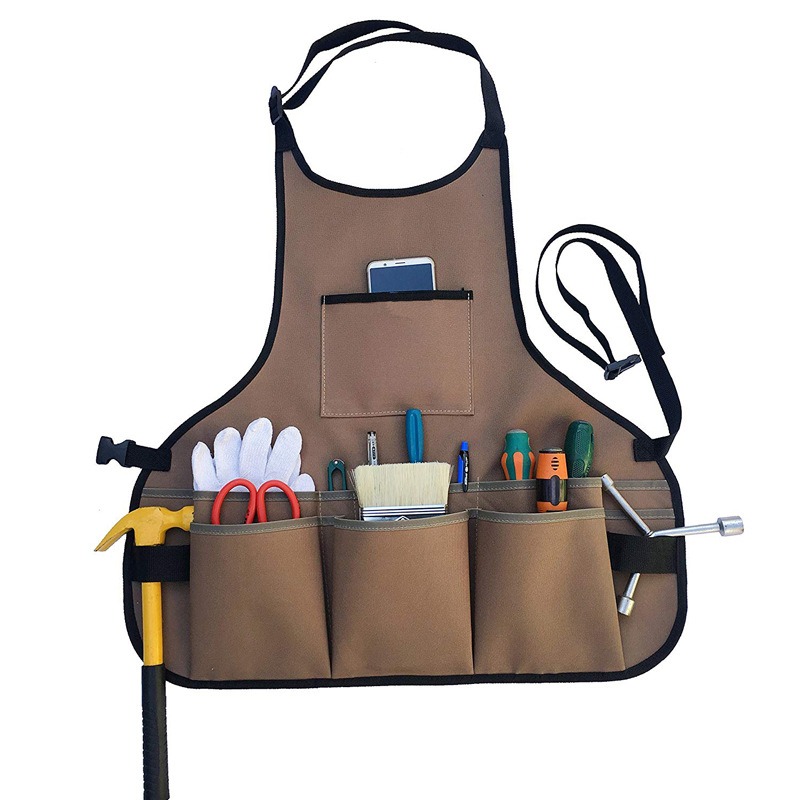 Garden Work Apron with Pockets - đánh giá và giá Gardening Tools Women
