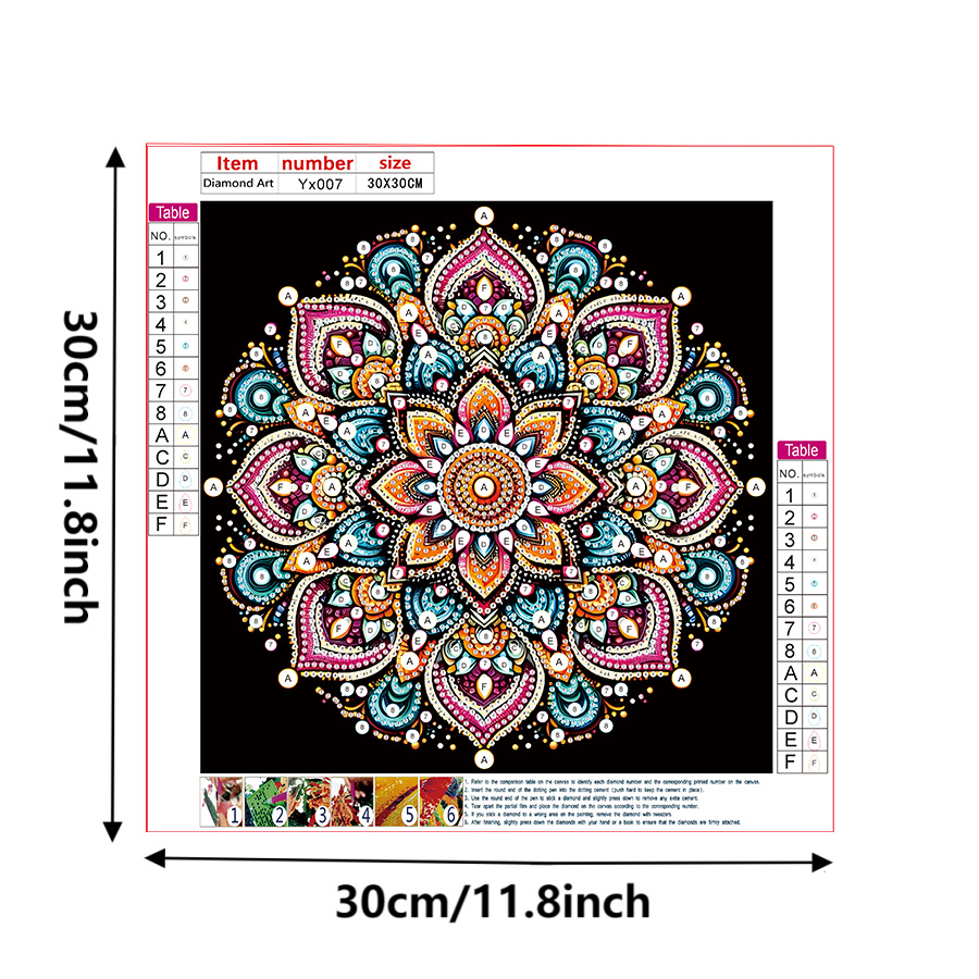 5D DIY Diamond Painting Flower - đánh giá và giá Gardening Tools Diy