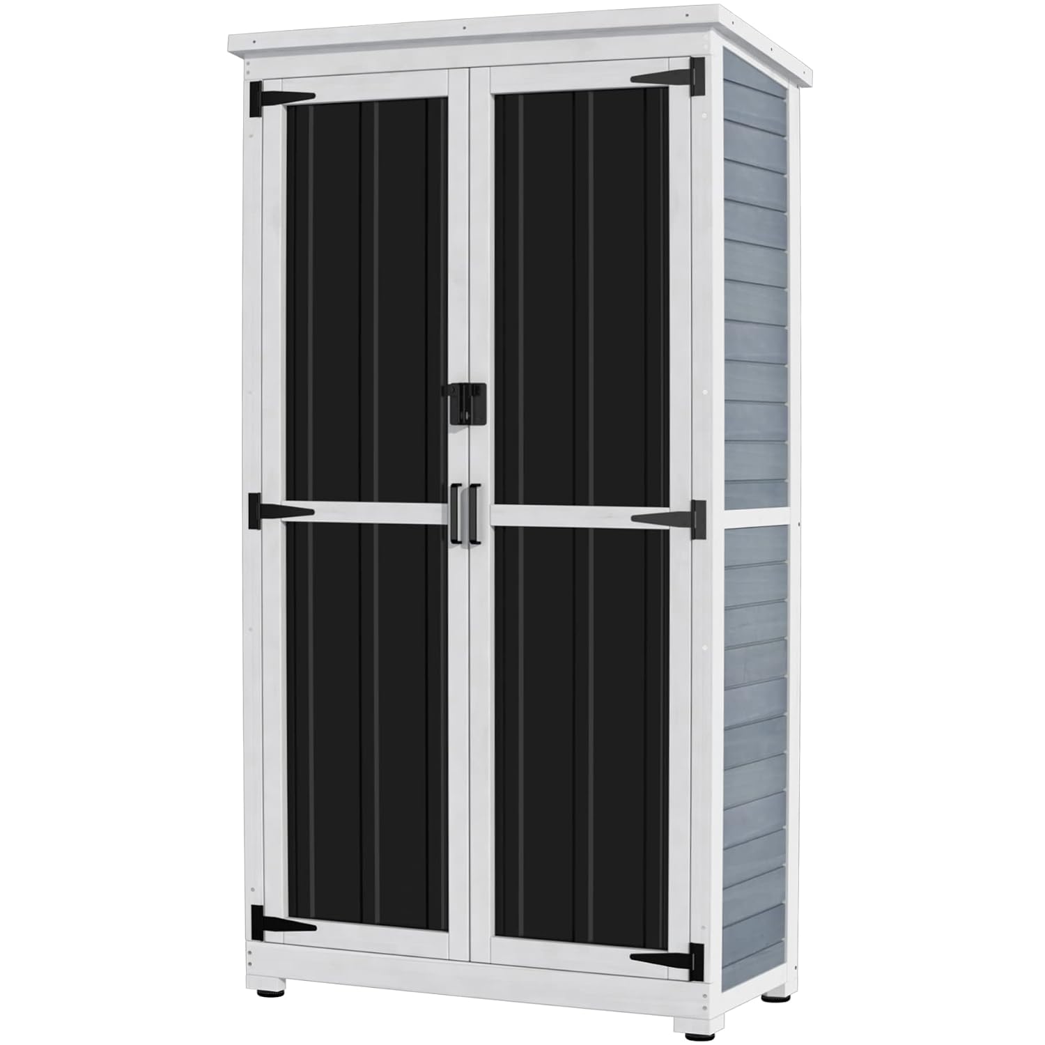 Outdoor Storage Cabinet Wood M - đánh giá và giá Gardening Tools Wooden