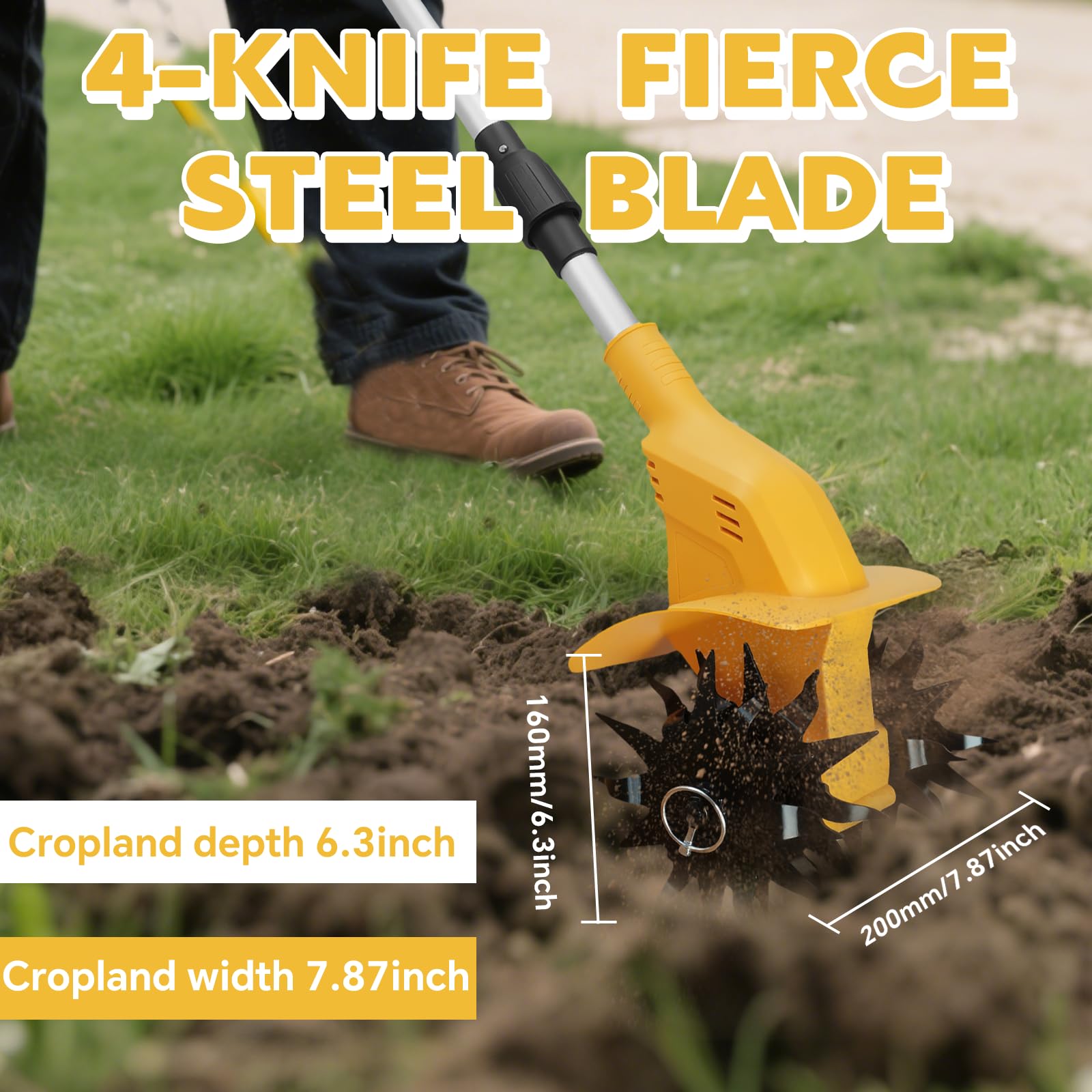 330RPM Brushless Cordless Till - đánh giá và giá Gardening Tools Brands