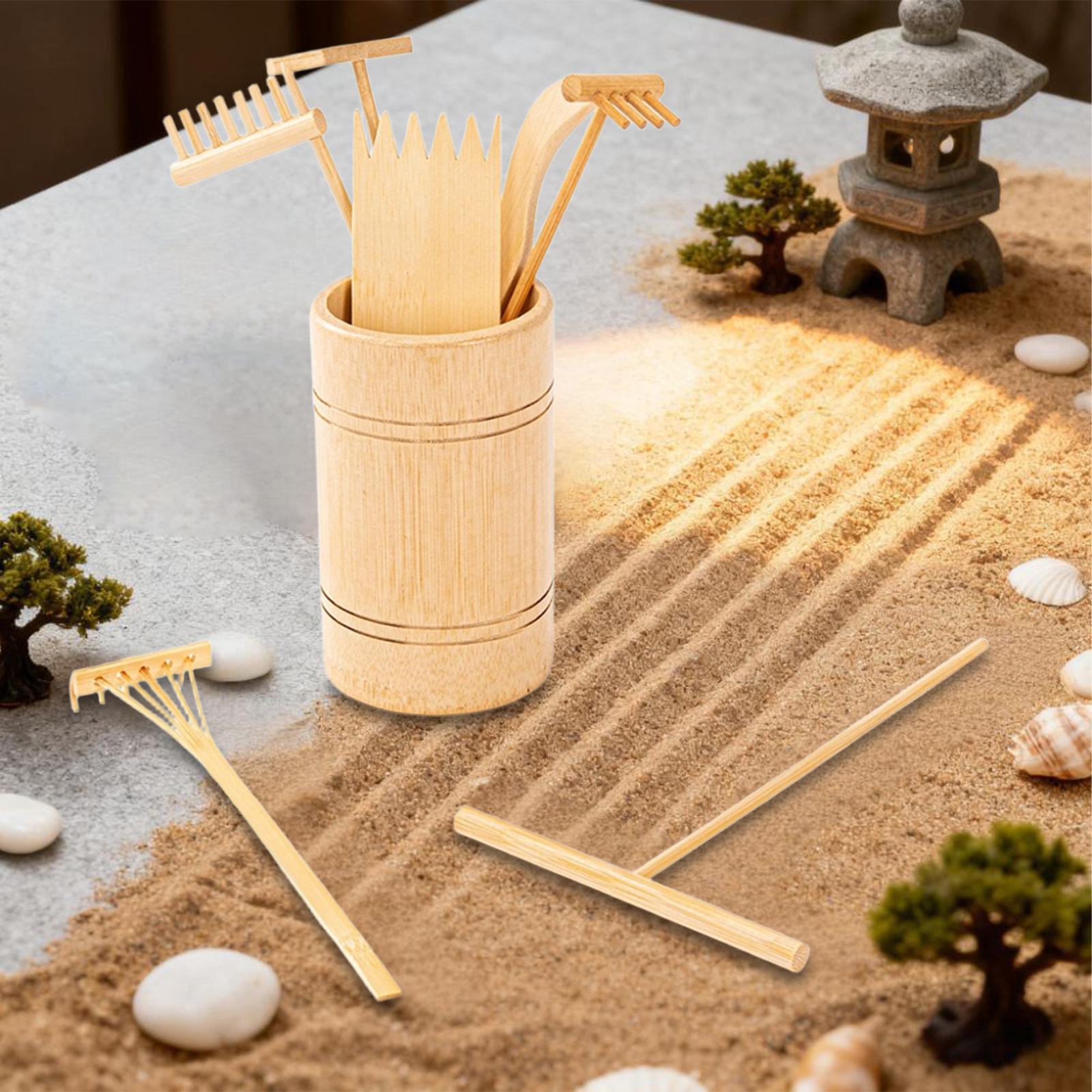 8 Pieces Mini Zen Sand Rake Cr - đánh giá và giá Zen Gardening Tools