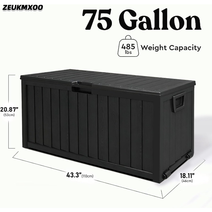 Outdoor Storage Box Waterproof - đánh giá và giá Gardening Tools Wooden