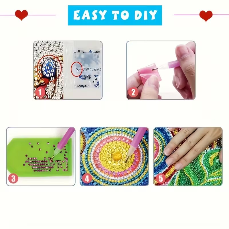 6 Pieces/Kit DIY Diamond Paint - đánh giá và giá Gardening Tools Diy