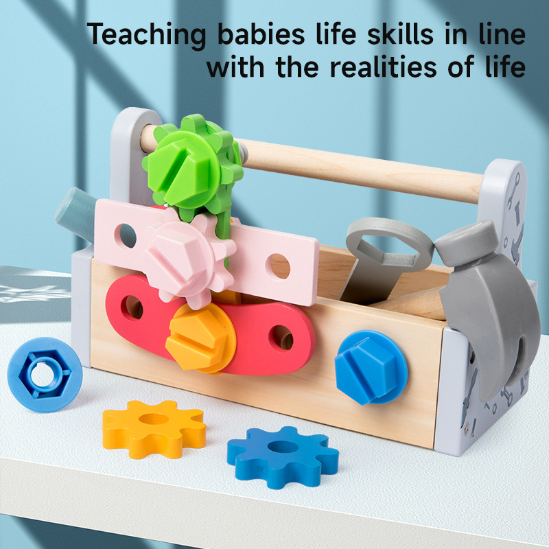 Children Toolbox Wooden Toys D - đánh giá và giá Gardening Tools For 8 Year Olds