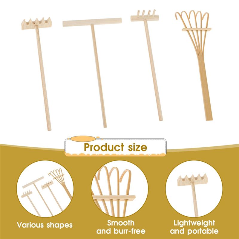 AEE4-Zen Garden Rake Tool Set  - đánh giá và giá Zen Gardening Tools