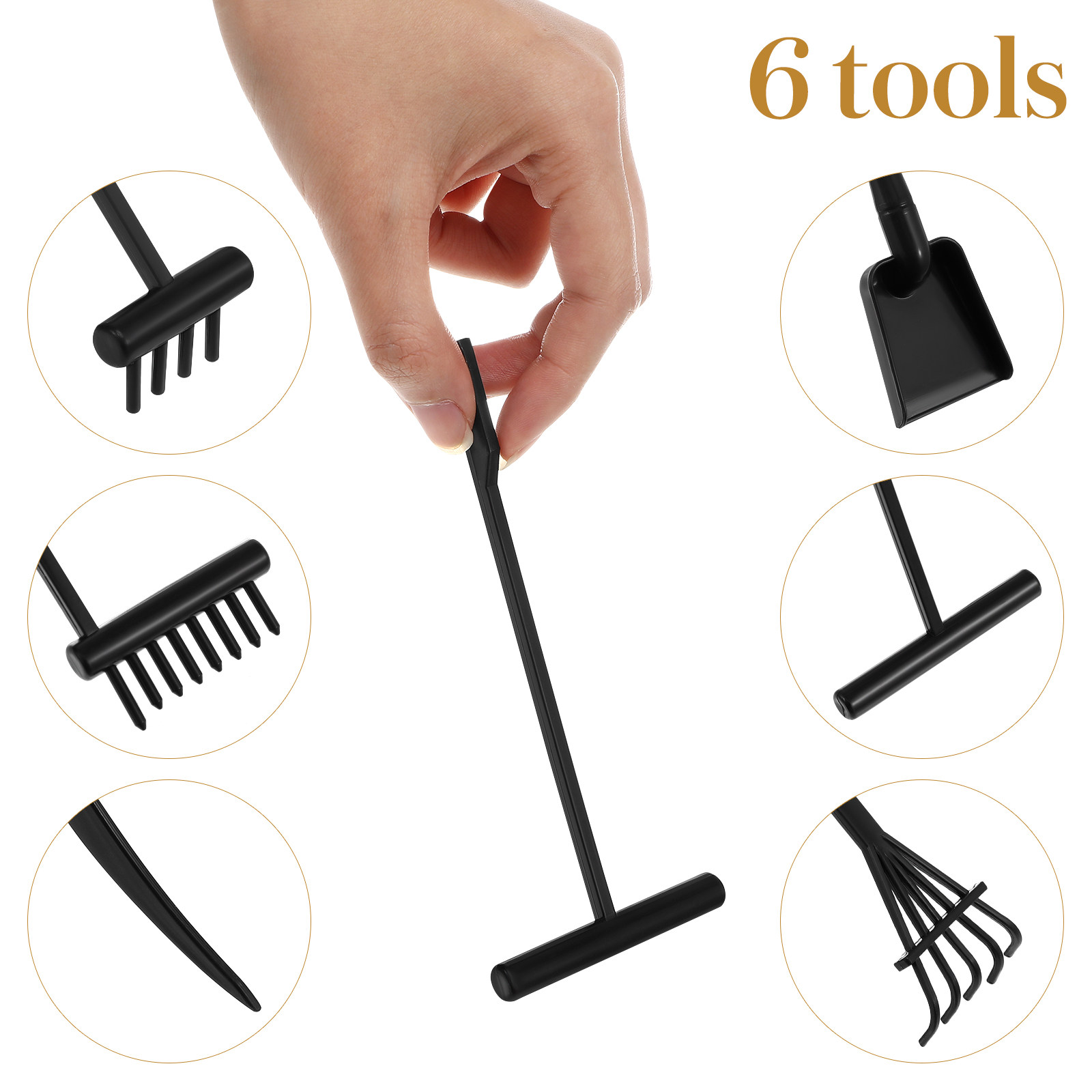 6Pcs Mini Zen Garden Rakes Pla - đánh giá và giá Zen Gardening Tools