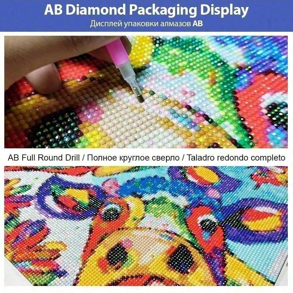 1 piece 5D DIY flocking cloth, - đánh giá và giá Gardening Tools Diy