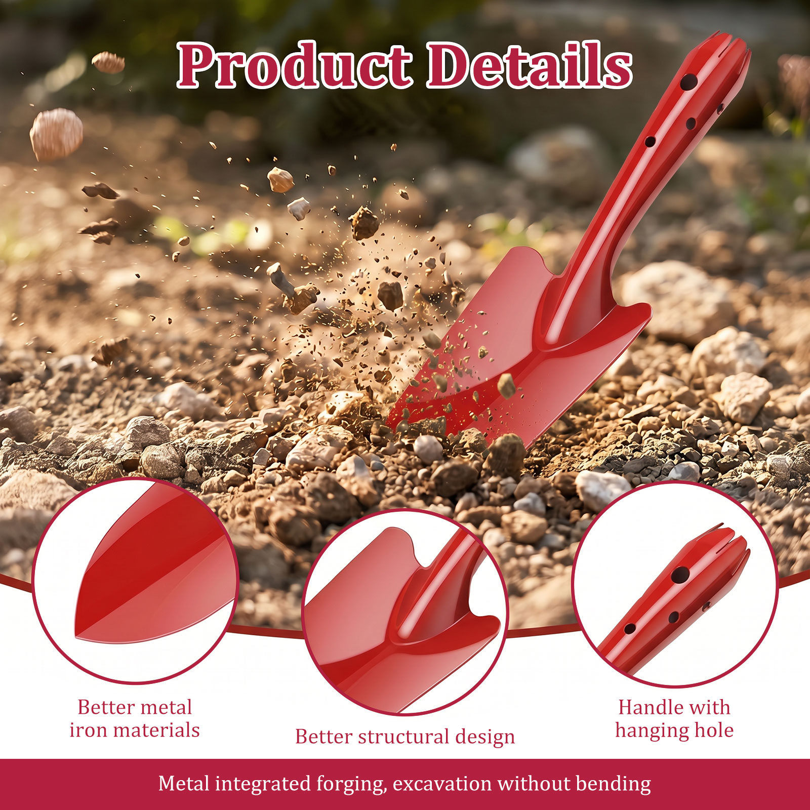Garden Trowel Rust Resistant M - đánh giá và giá Garden Hand Trowel