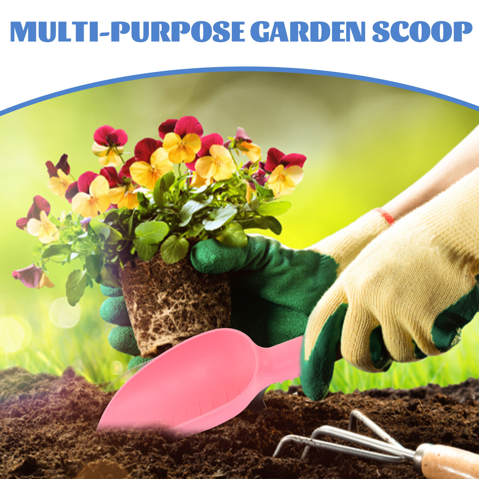 2Pcs Plastic Garden Scoop Hand - đánh giá và giá Garden Hand Trowel